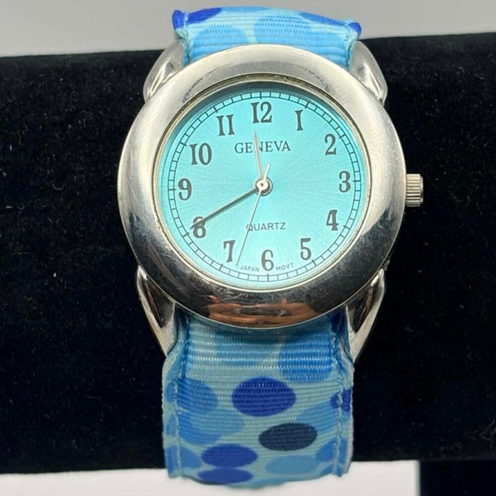 Blue Dot Geneva Watch